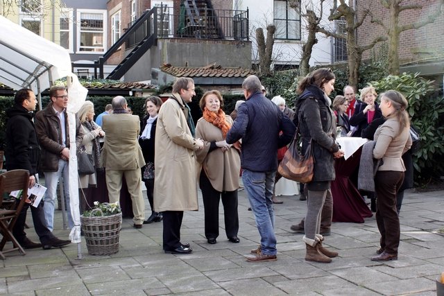 Eerste Steenlegging Hofkas 2014