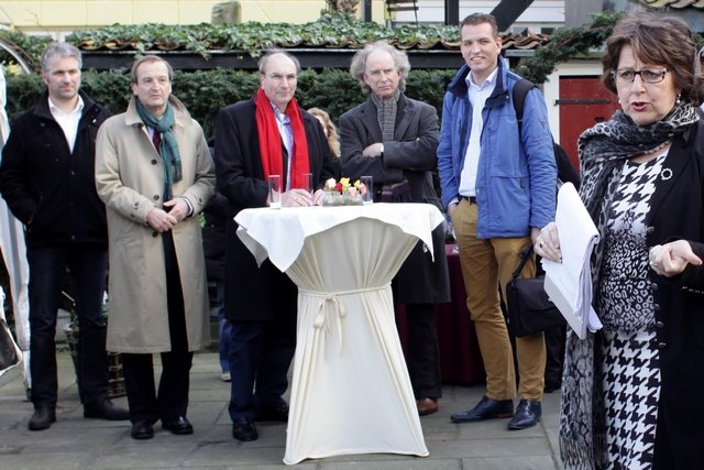 Eerste Steenlegging Hofkas 2014