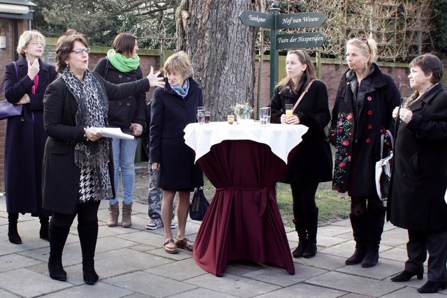 Eerste Steenlegging Hofkas 2014