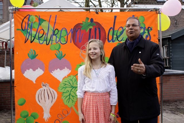 Eerste Steenlegging Hofkas 2014