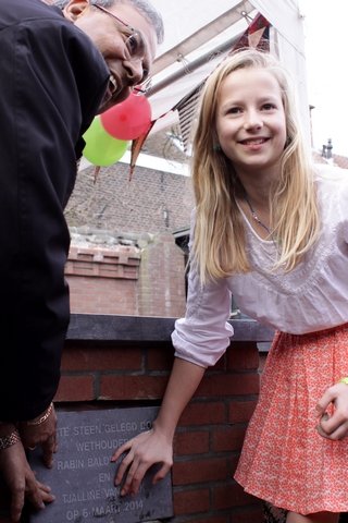 Eerste Steenlegging Hofkas 2014