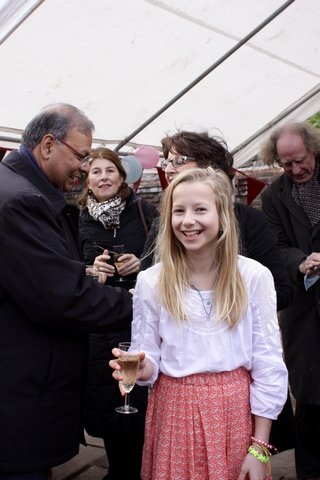 Eerste Steenlegging Hofkas 2014