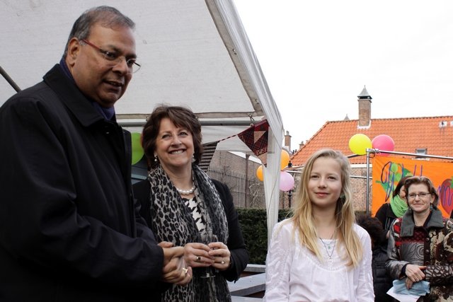 Eerste Steenlegging Hofkas 2014