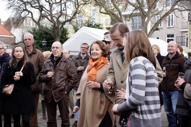 Eerste Steenlegging Hofkas 2014