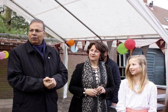 Eerste Steenlegging Hofkas 2014