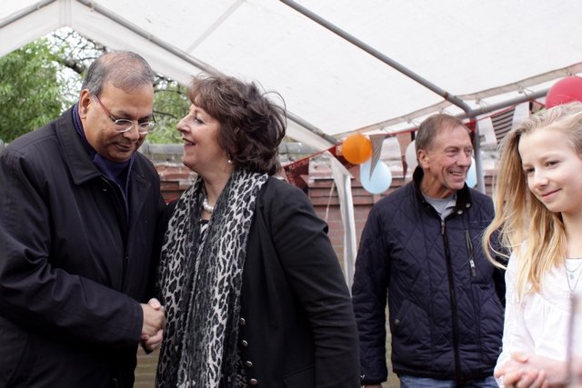 Eerste Steenlegging Hofkas 2014
