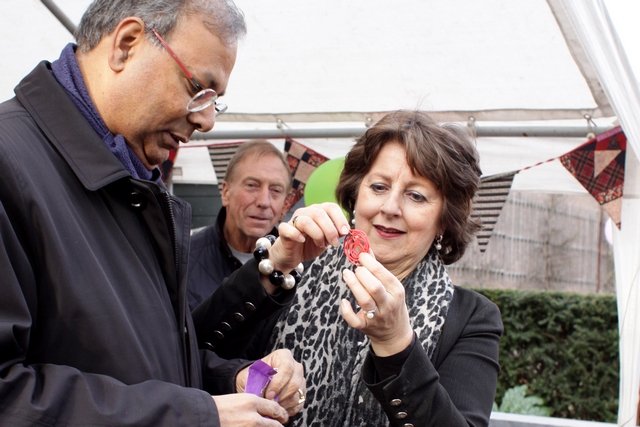 Eerste Steenlegging Hofkas 2014