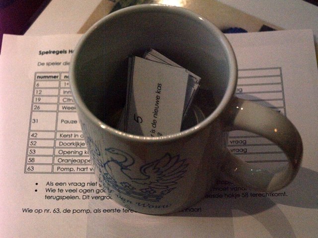 Vrijwillgersmiddag 2015